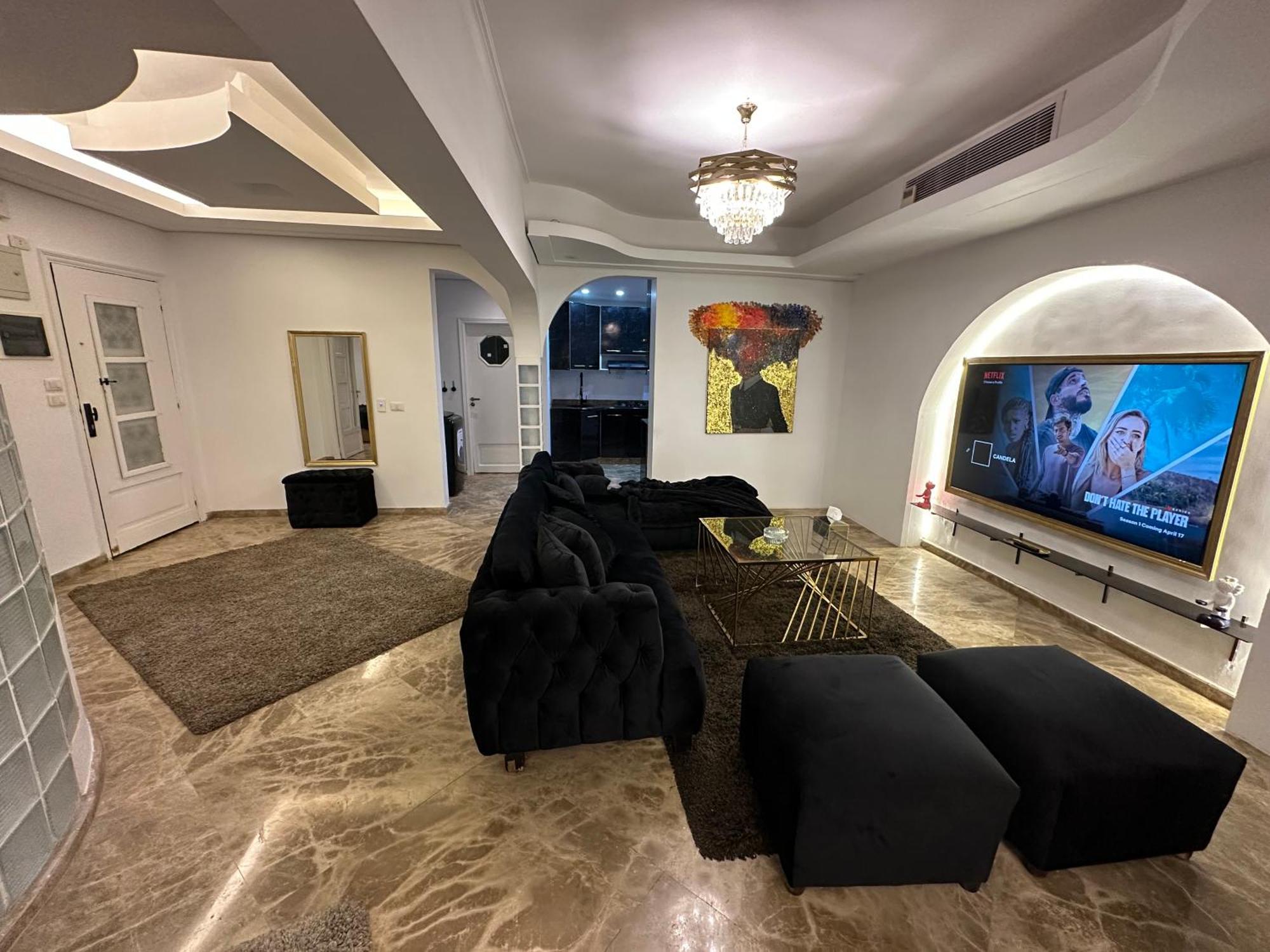 Modern 1-Bedroom Apartment In Zamalek Visits Allowed Cairo Ngoại thất bức ảnh